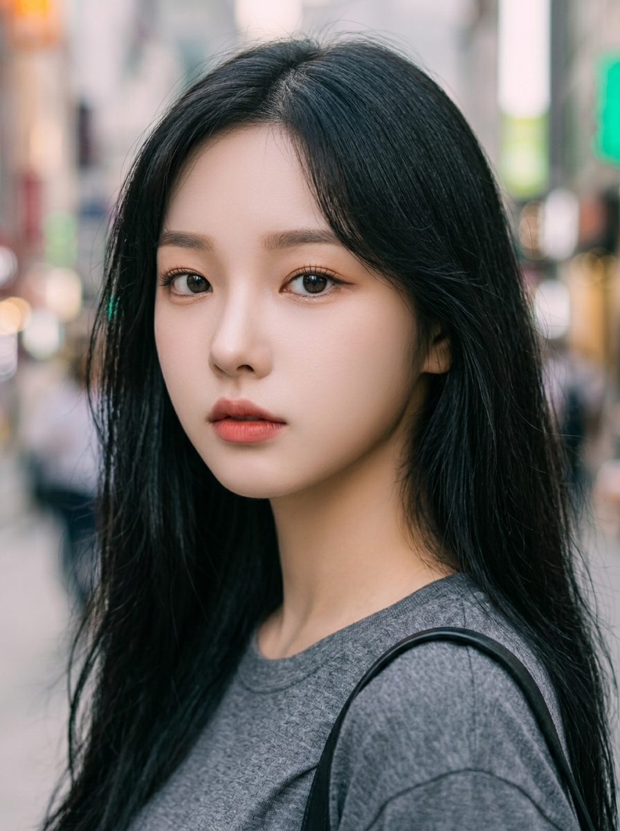 가상모델 #1384 얼굴 원본 22