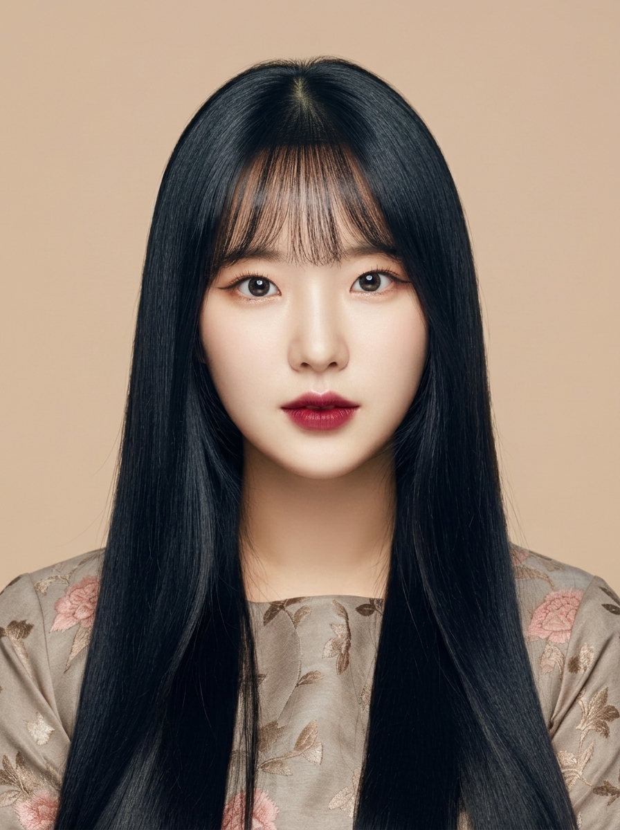 가상모델 #1384 얼굴 원본 23