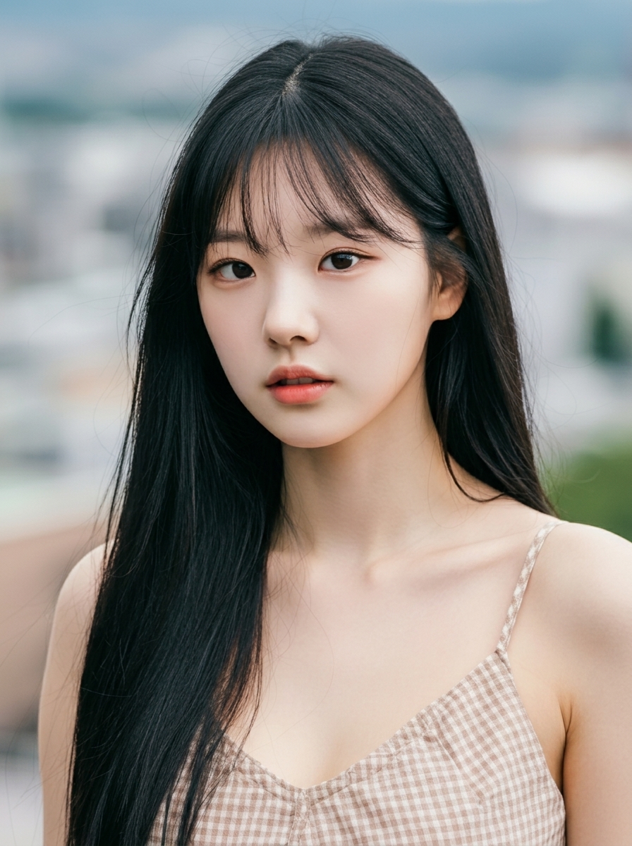 가상모델 #1385 얼굴 원본 5