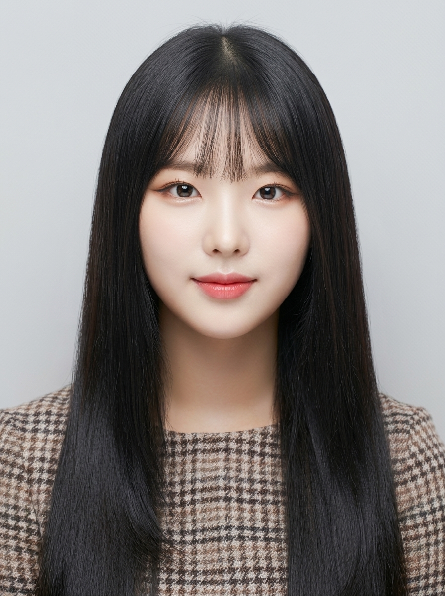 가상모델 #1385 얼굴 원본 9