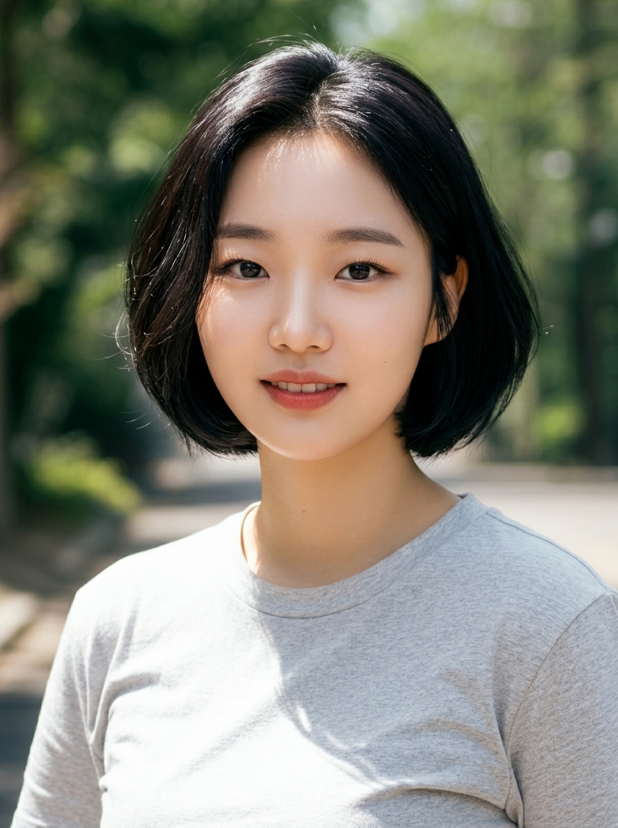 가상모델 #1385 얼굴 원본 11