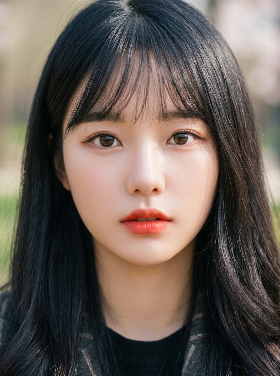 가상모델 #1385 얼굴 원본 14