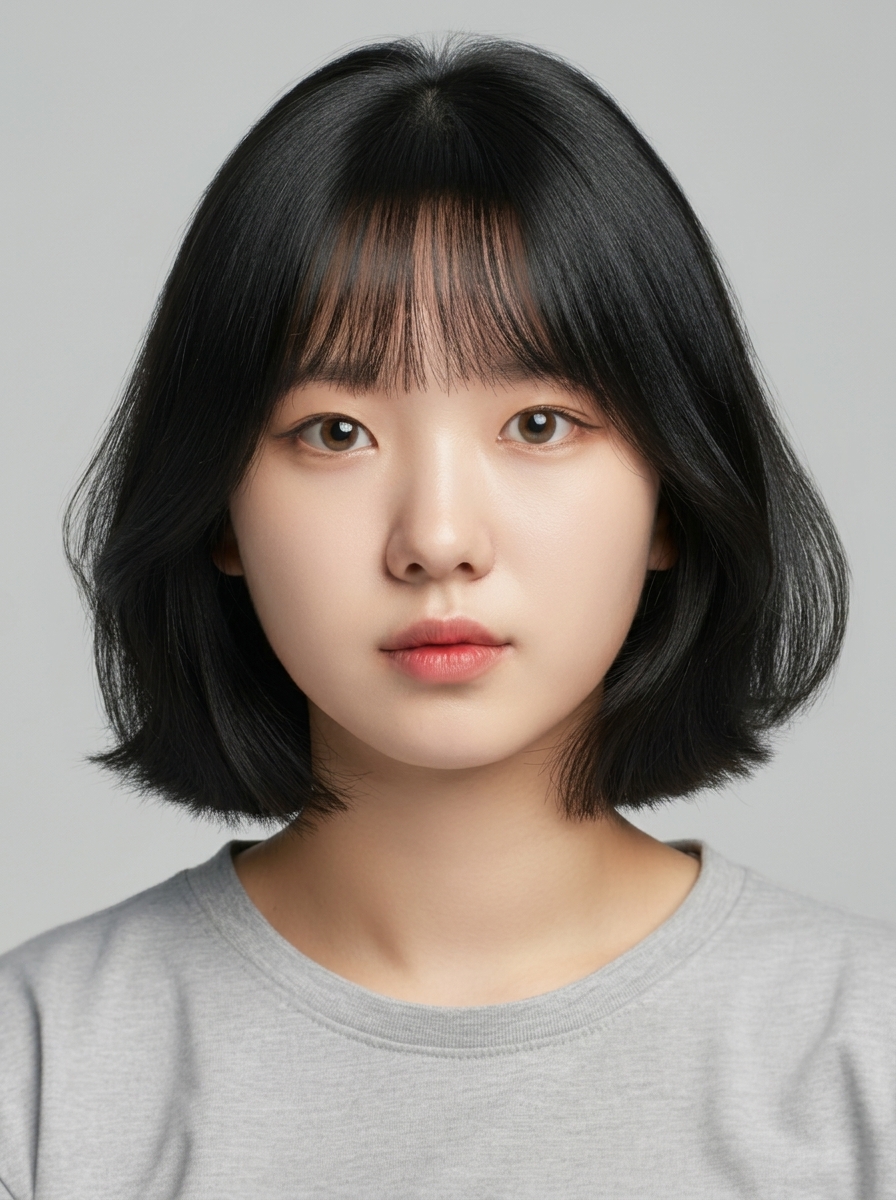 가상모델 #1385 얼굴 원본 18