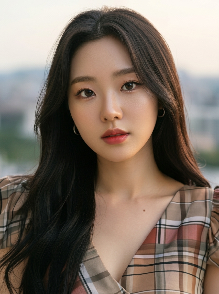 가상모델 #1385 얼굴 원본 20
