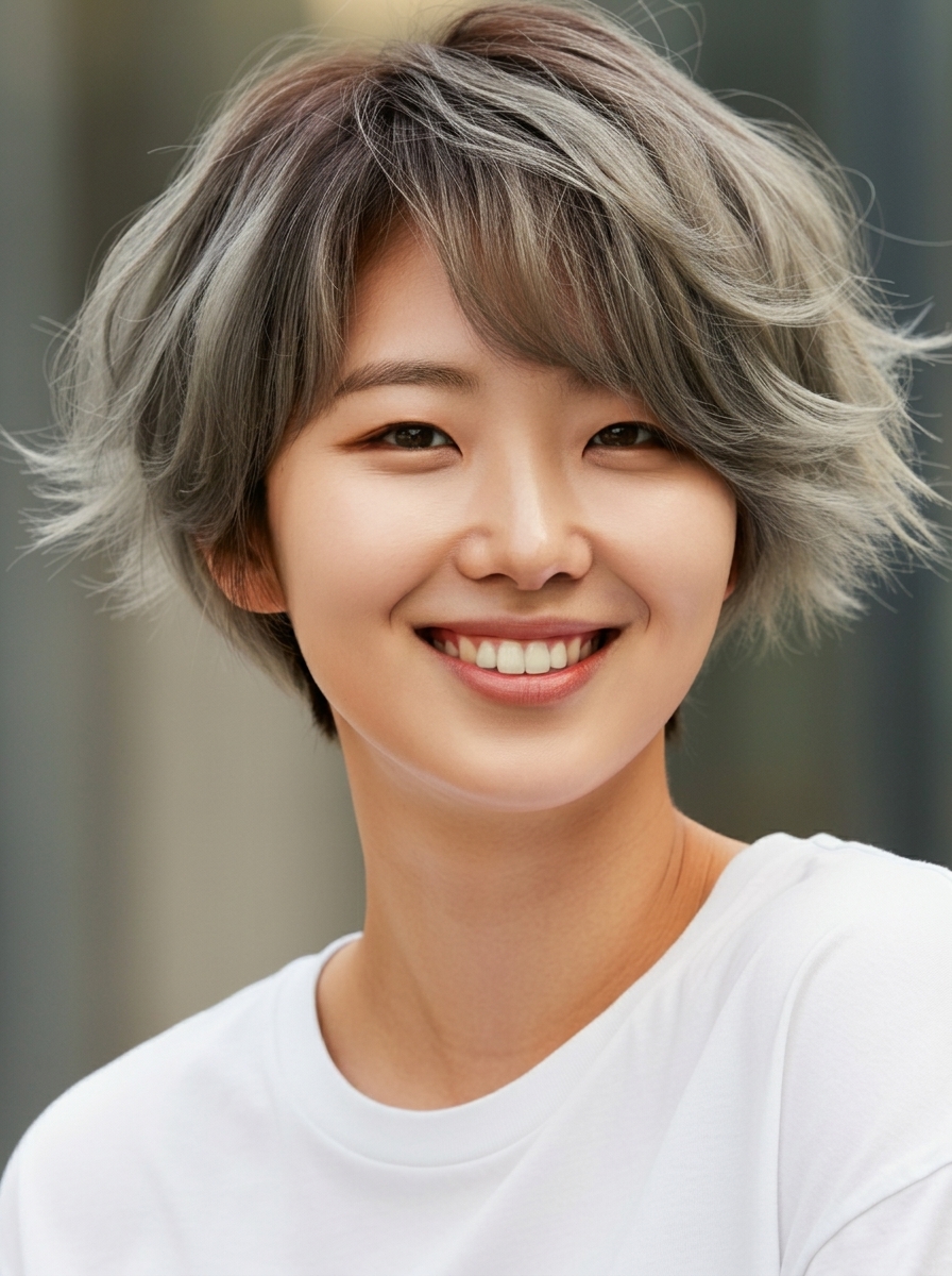 가상모델 #1385 얼굴 원본 22
