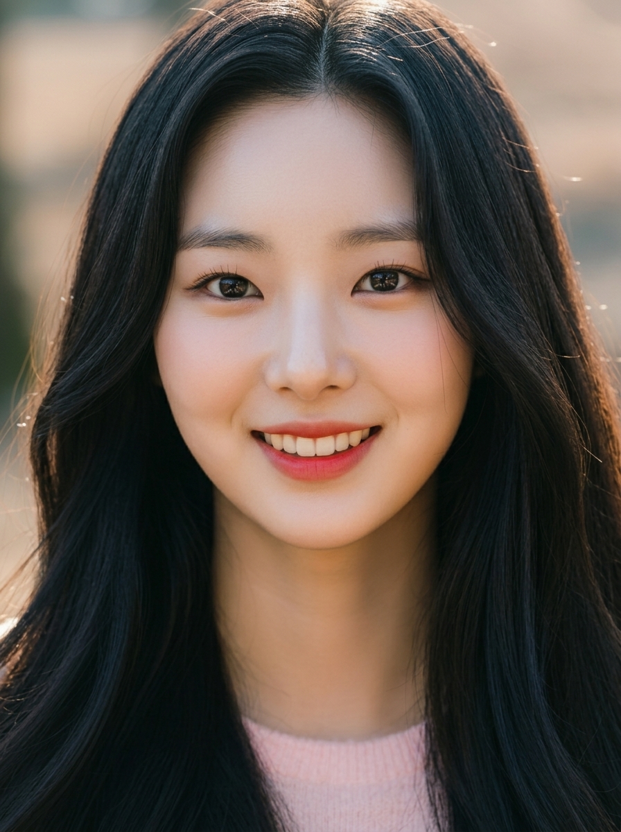 가상모델 #1385 얼굴 원본 24
