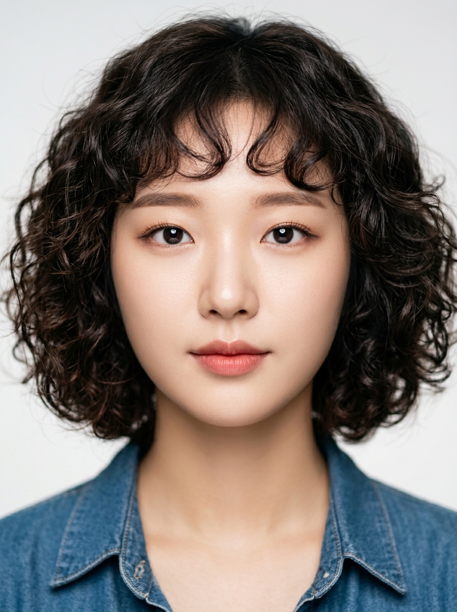 가상모델 #1389 얼굴 원본 5