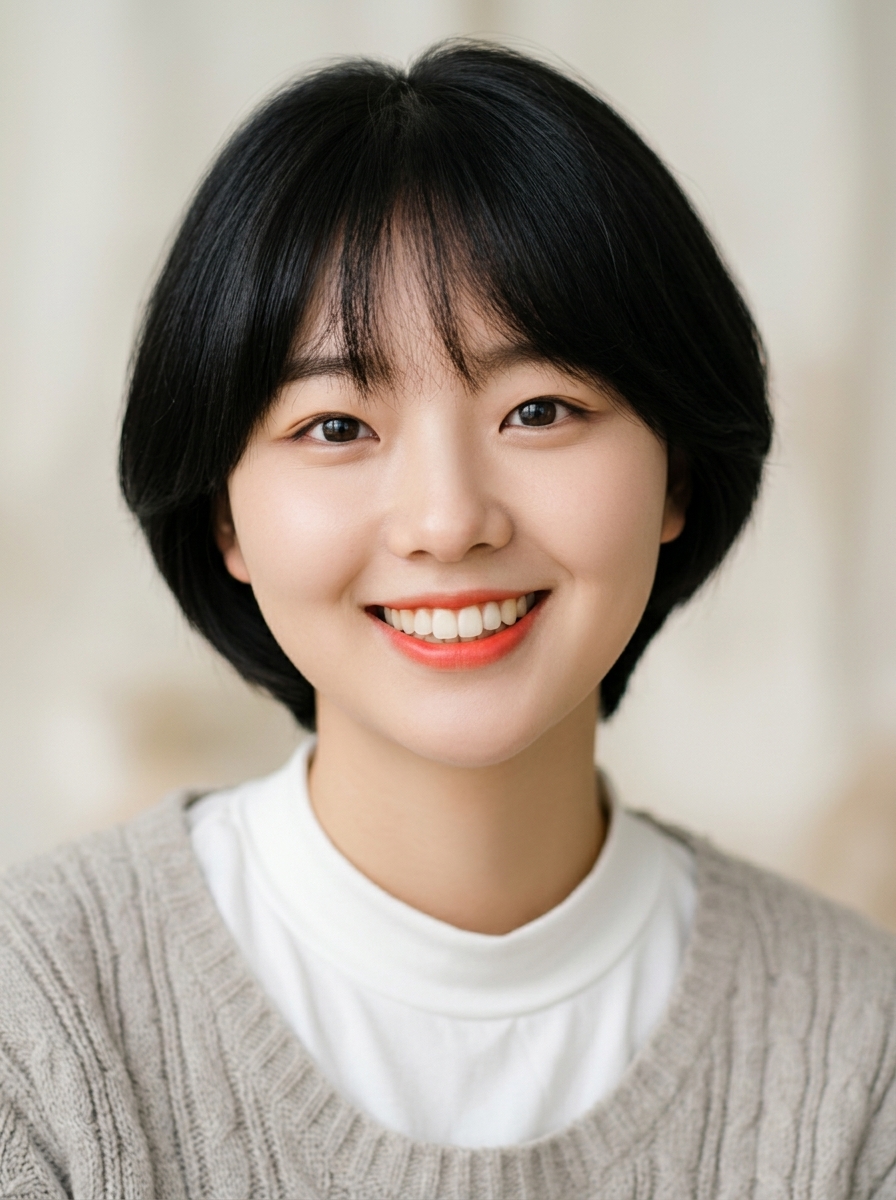 가상모델 #1389 얼굴 원본 8