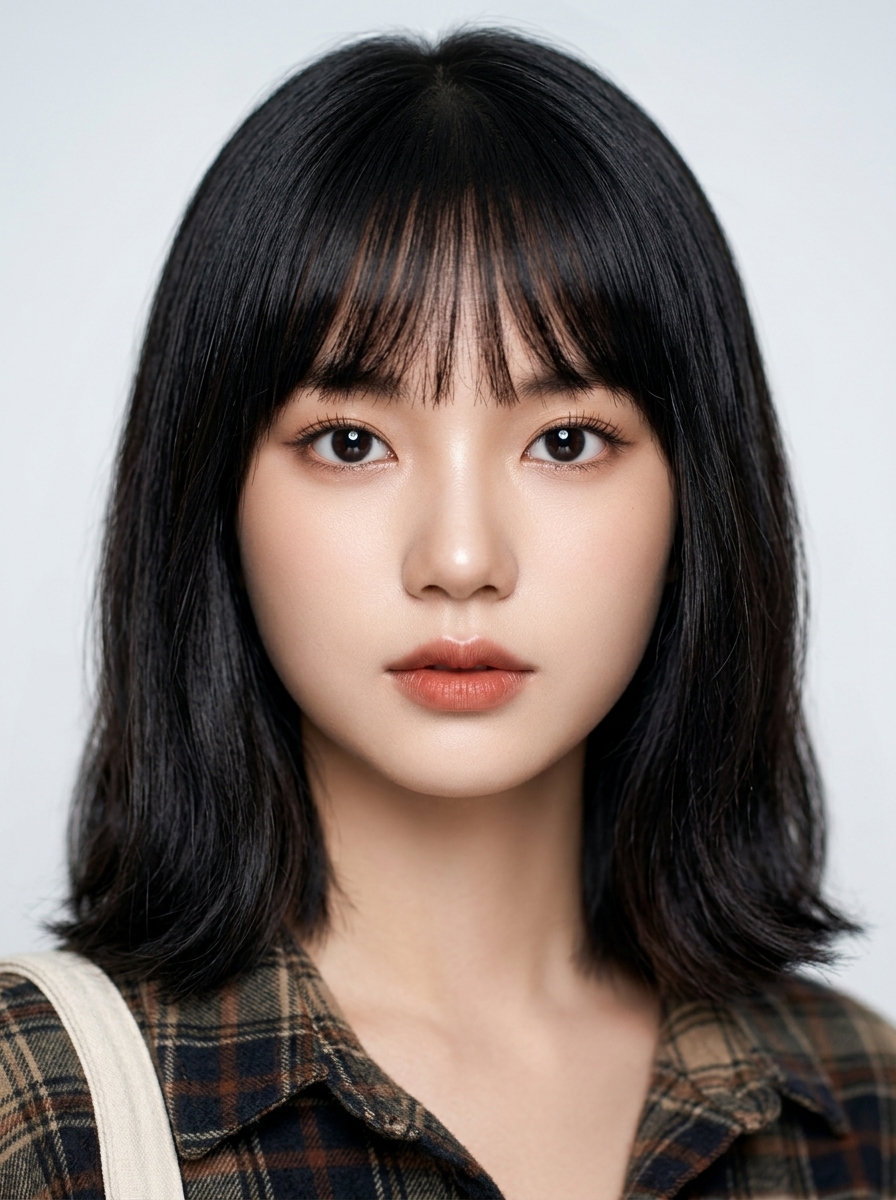 가상모델 #1389 얼굴 원본 19
