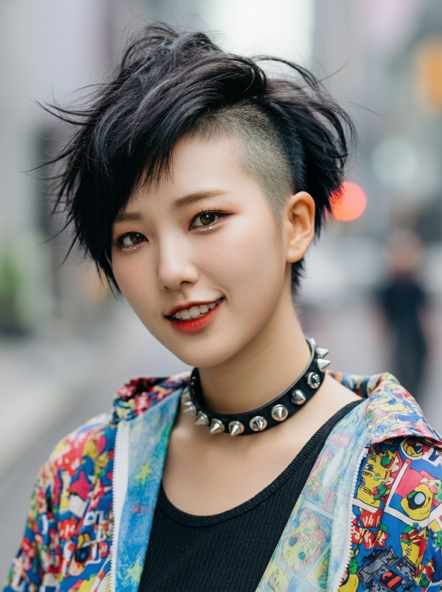 가상모델 #1389 얼굴 원본 21