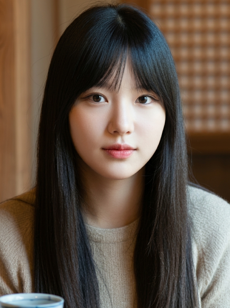 가상모델 #1389 얼굴 원본 24