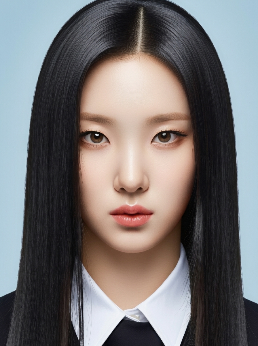 가상모델 #1391 얼굴 원본 6