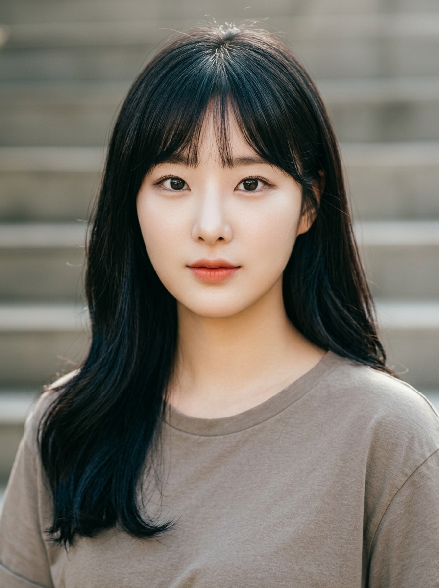 가상모델 #1391 얼굴 원본 12