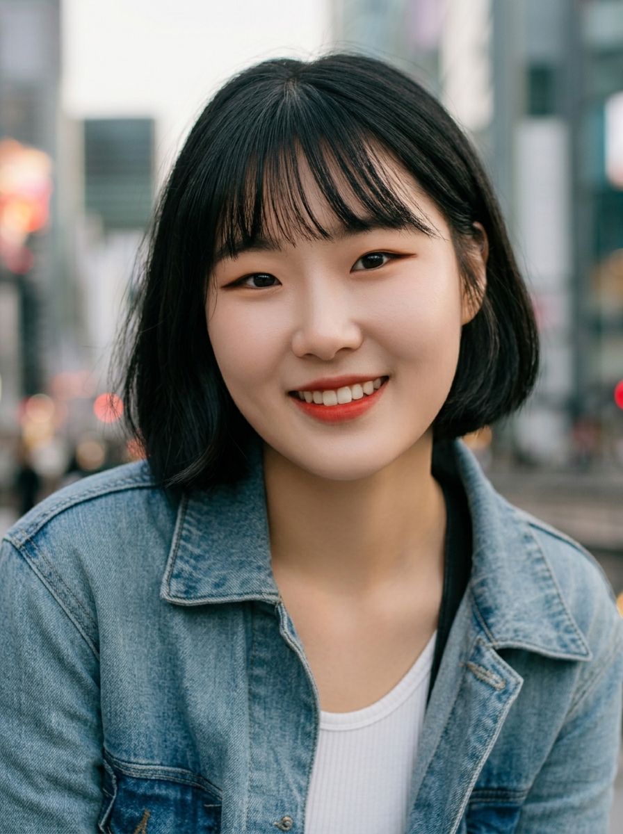 가상모델 #1391 얼굴 원본 13
