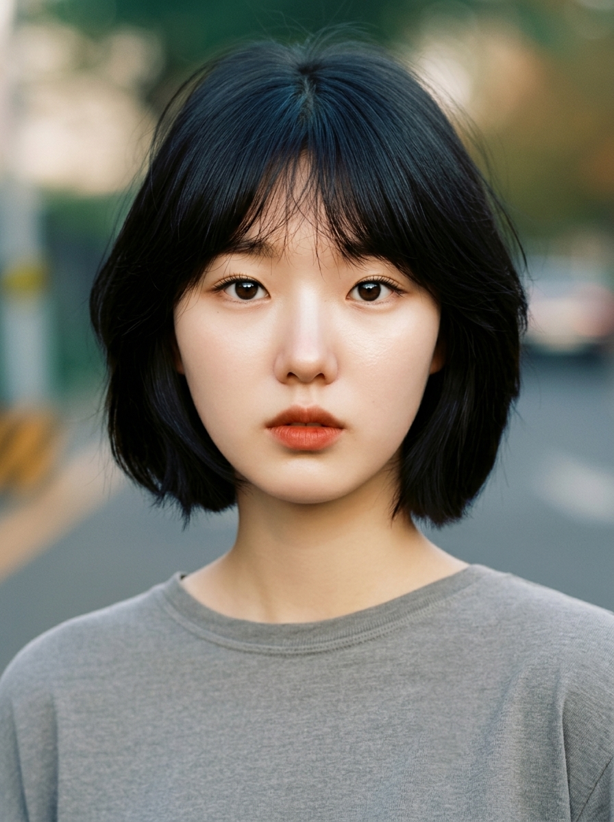 가상모델 #1391 얼굴 원본 16
