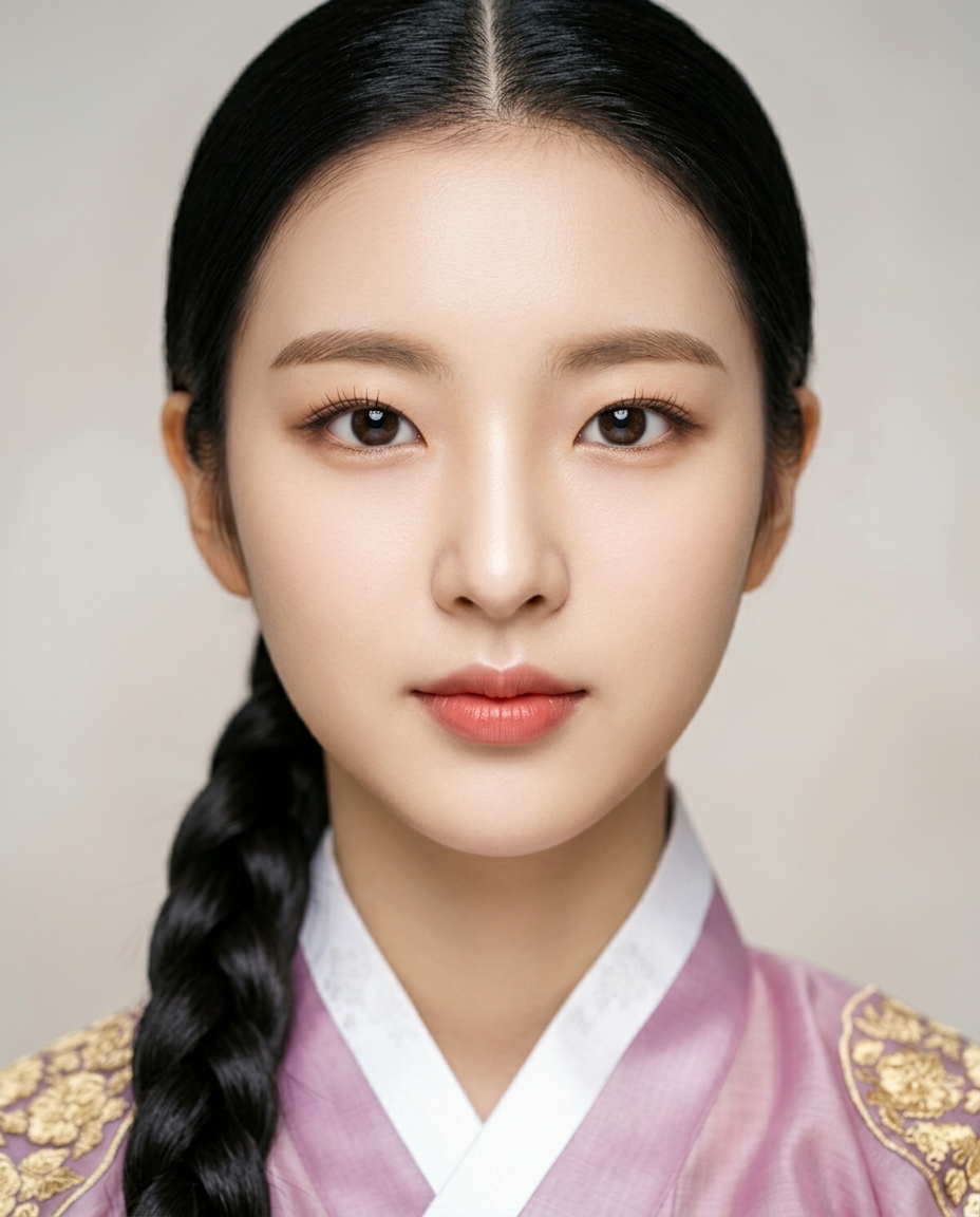 가상모델 #1391 얼굴 원본 19