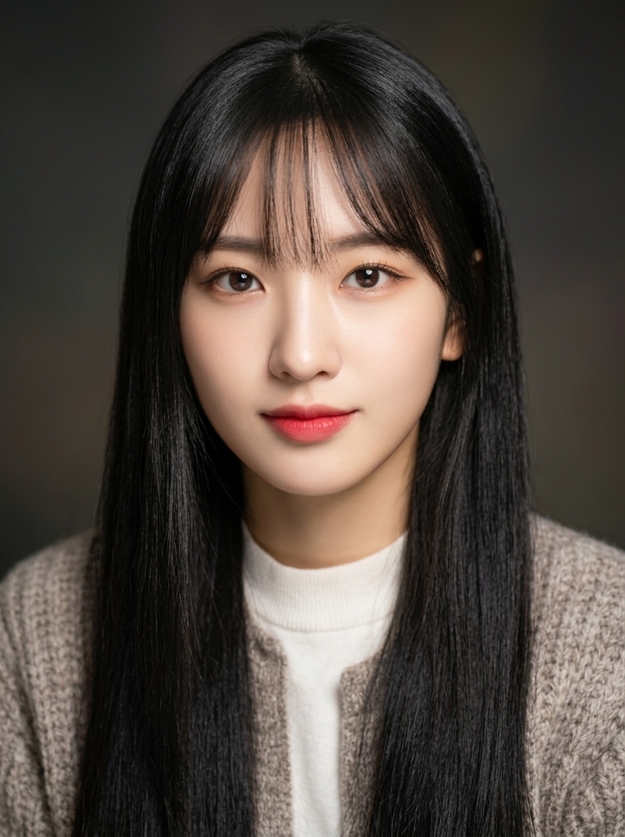 가상모델 #1391 얼굴 원본 21