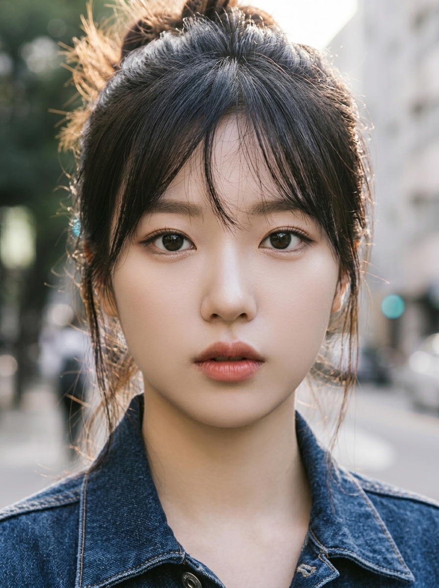 가상모델 #1391 얼굴 원본 24