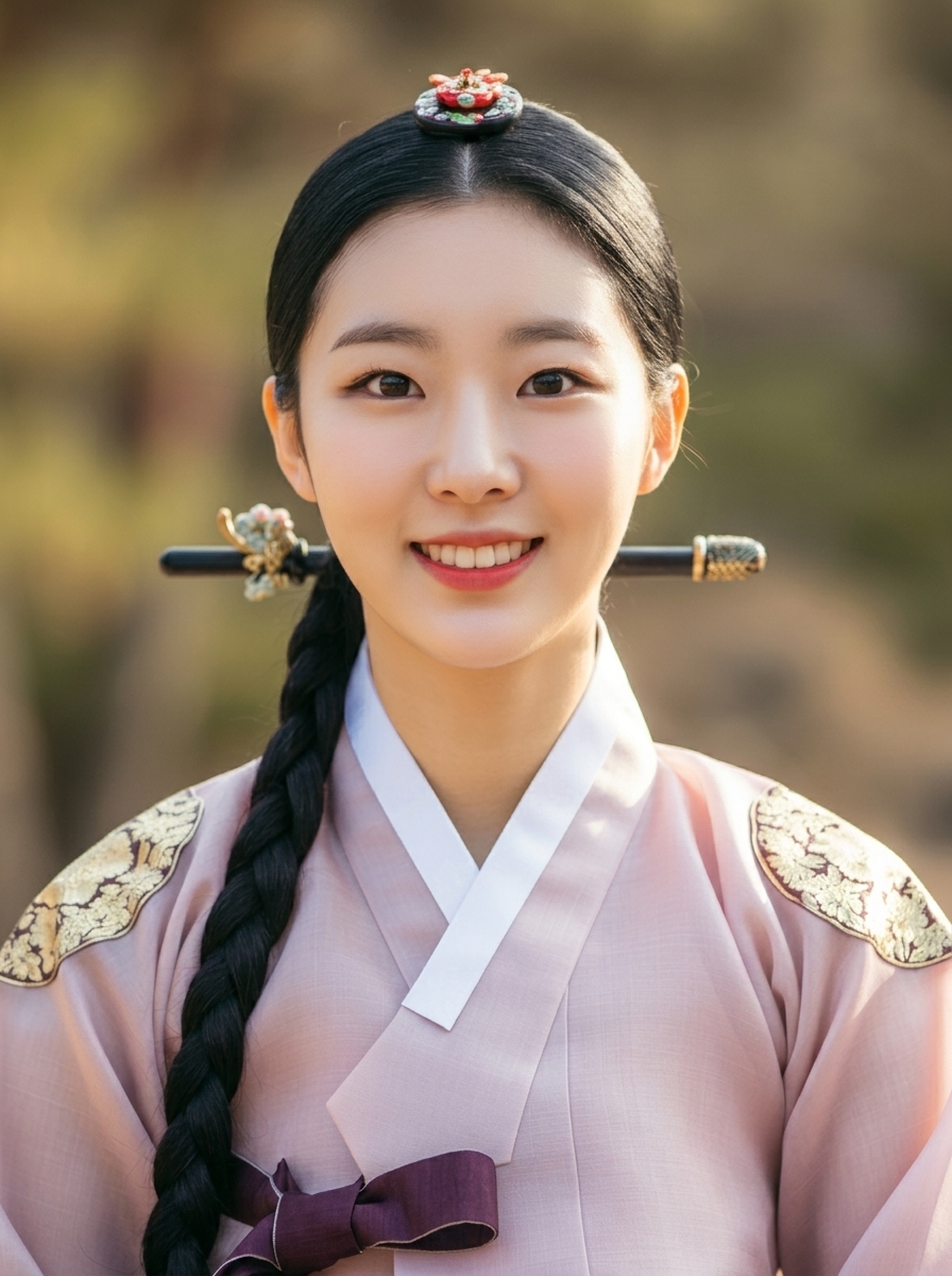 가상모델 #1392 얼굴 원본 1