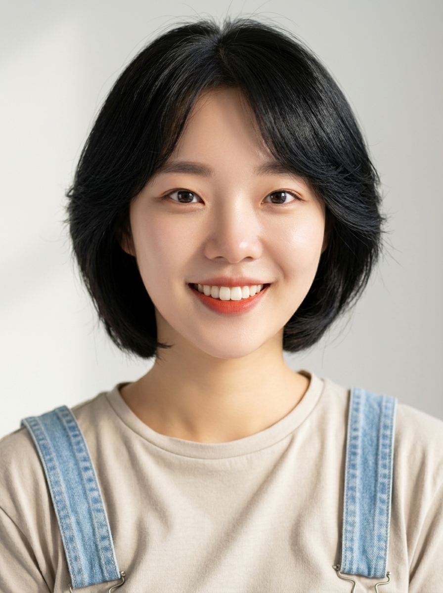 가상모델 #1392 얼굴 원본 6
