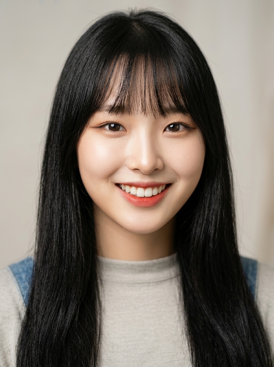 가상모델 #1392 얼굴 원본 10