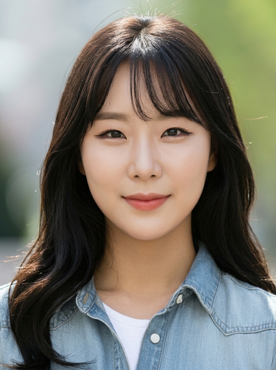 가상모델 #1392 얼굴 원본 12