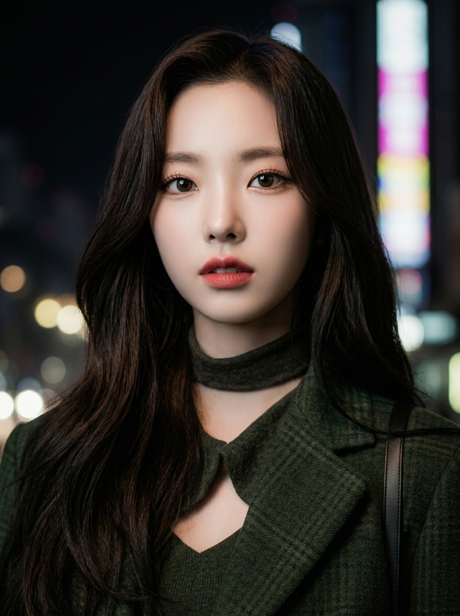 가상모델 #1392 얼굴 원본 13
