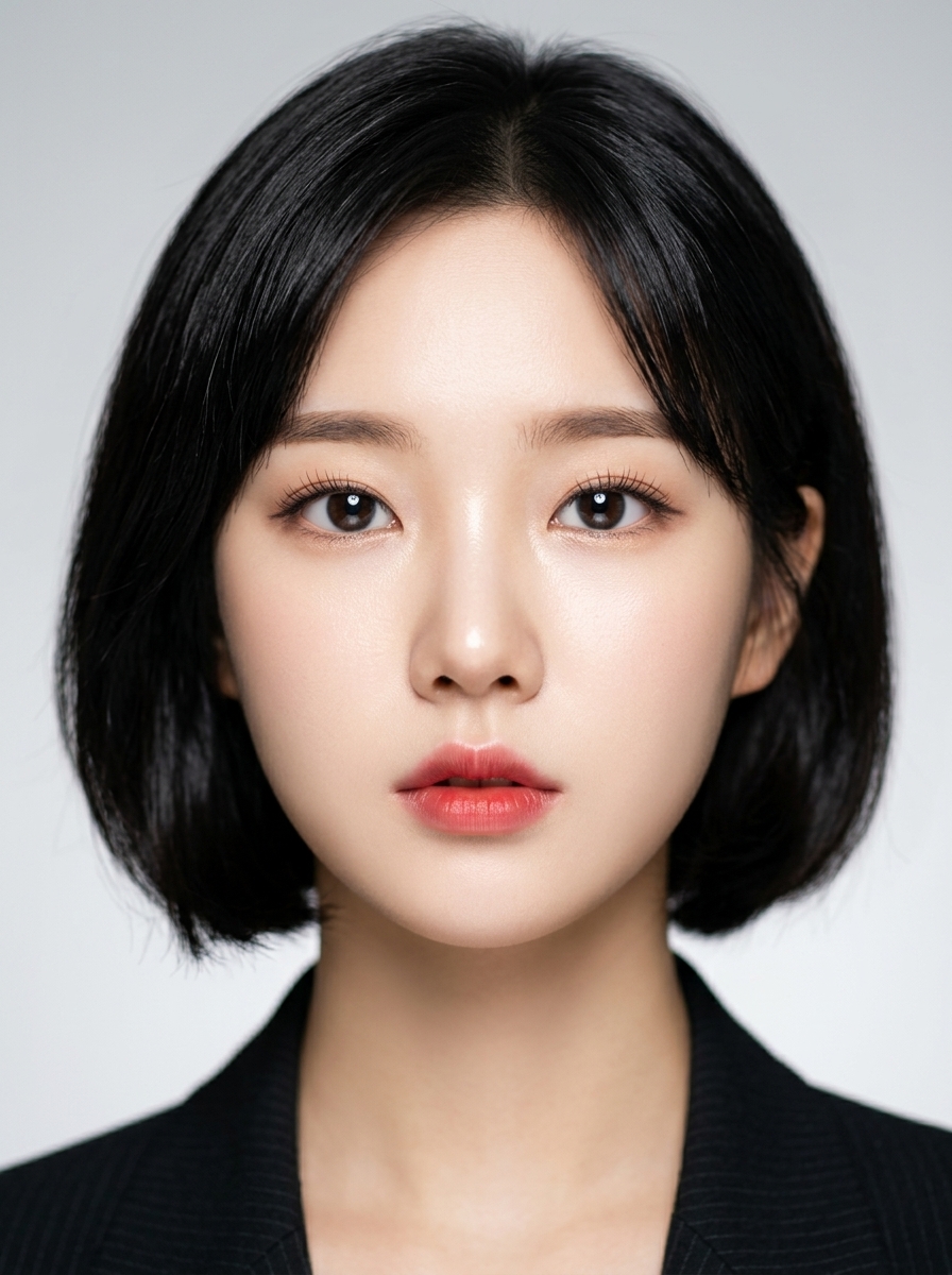 가상모델 #1392 얼굴 원본 14