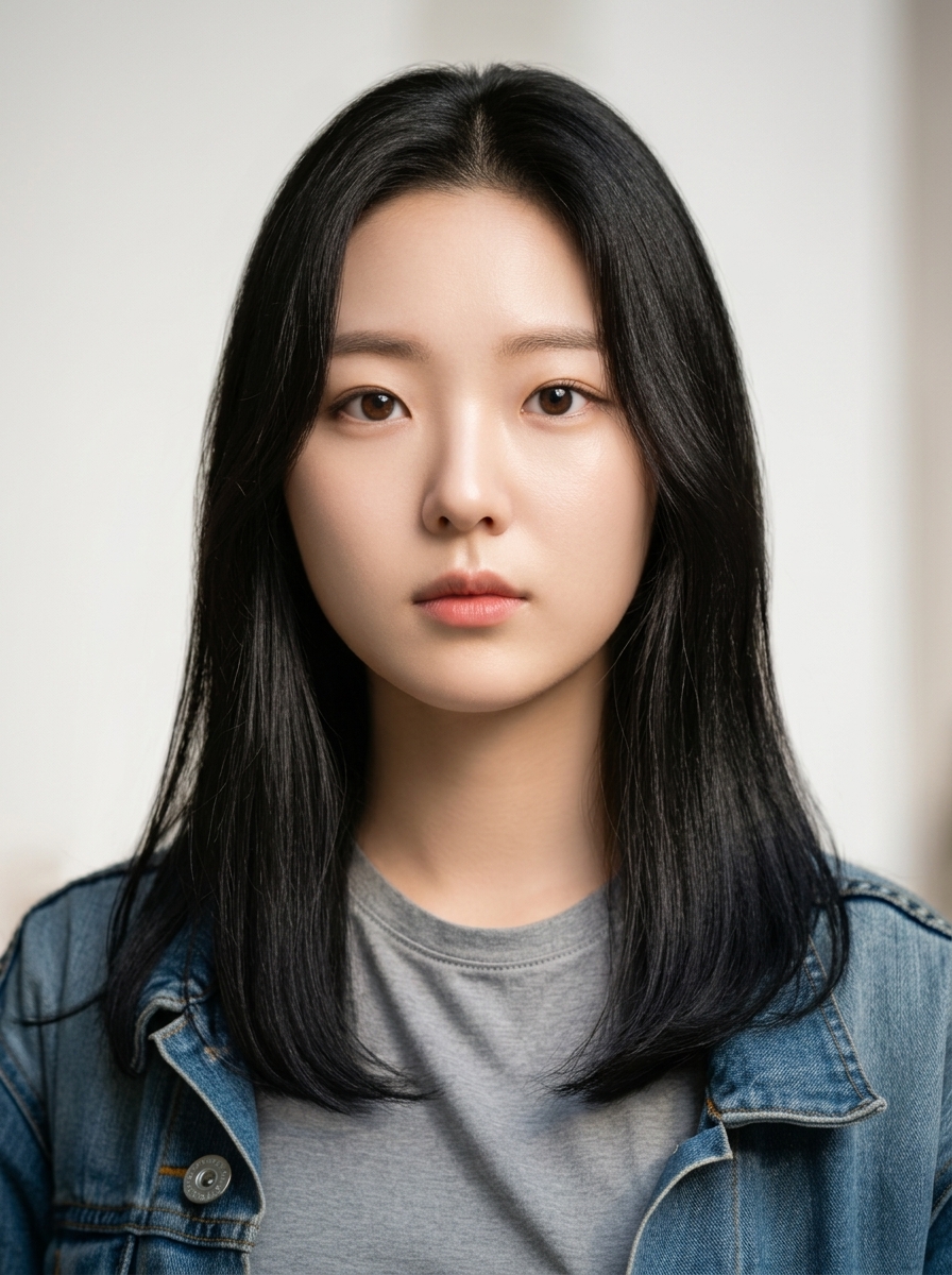 가상모델 #1392 얼굴 원본 15