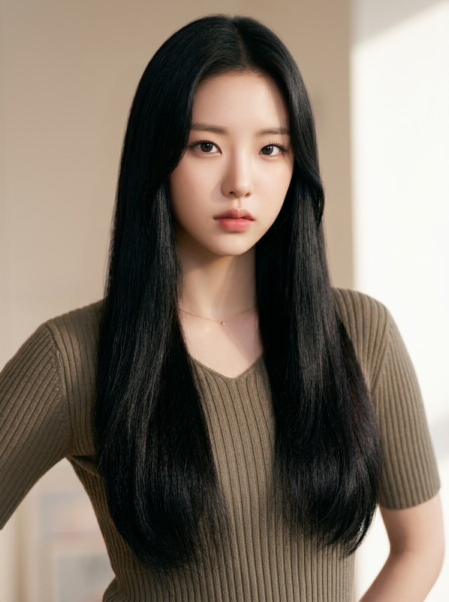 가상모델 #1392 얼굴 원본 18