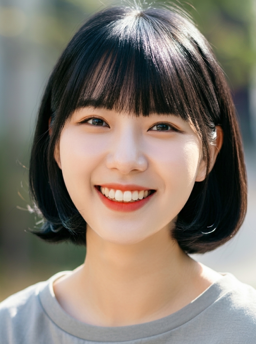 가상모델 #1392 얼굴 원본 21
