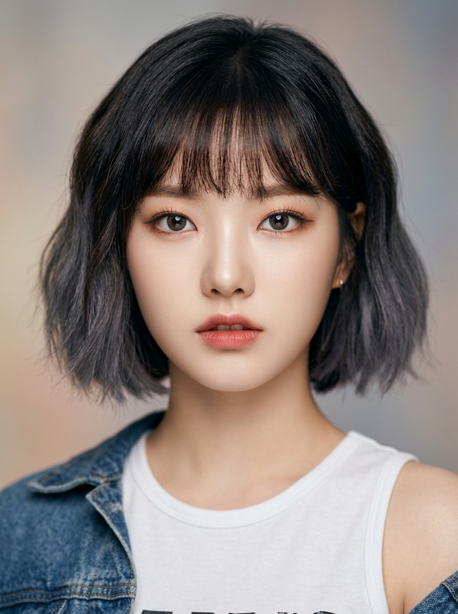 가상모델 #1392 얼굴 원본 23