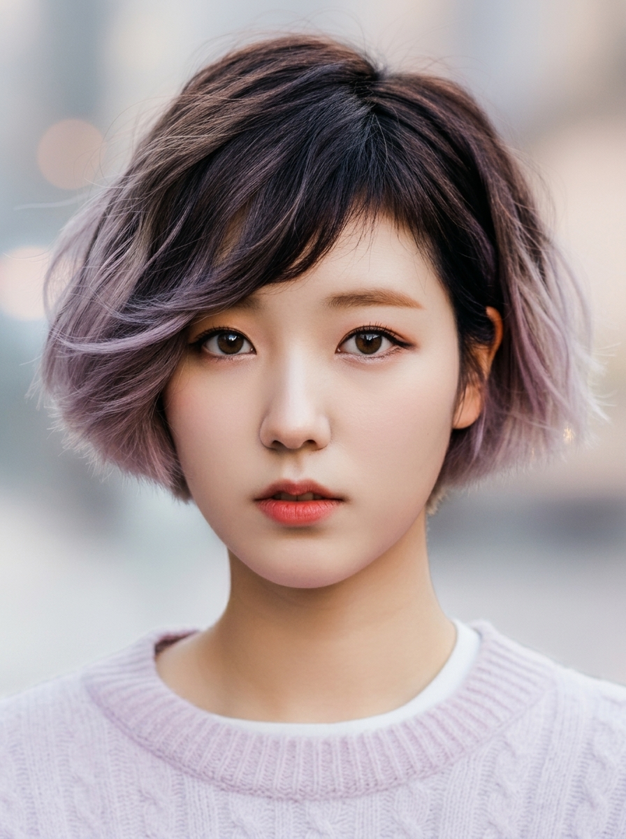 가상모델 #1392 얼굴 원본 24