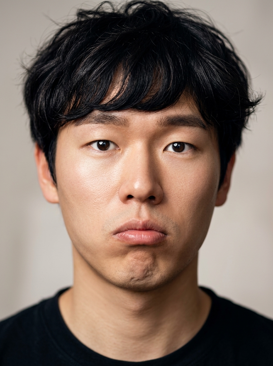 가상모델 #1395 얼굴 원본 10