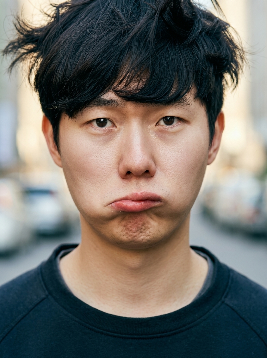 가상모델 #1395 얼굴 원본 18