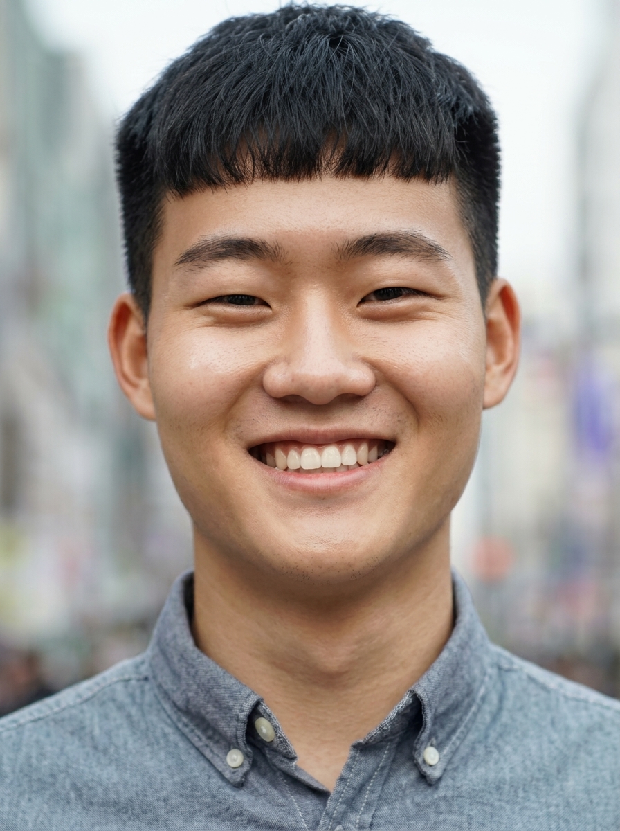 가상모델 #1396 얼굴 원본 17