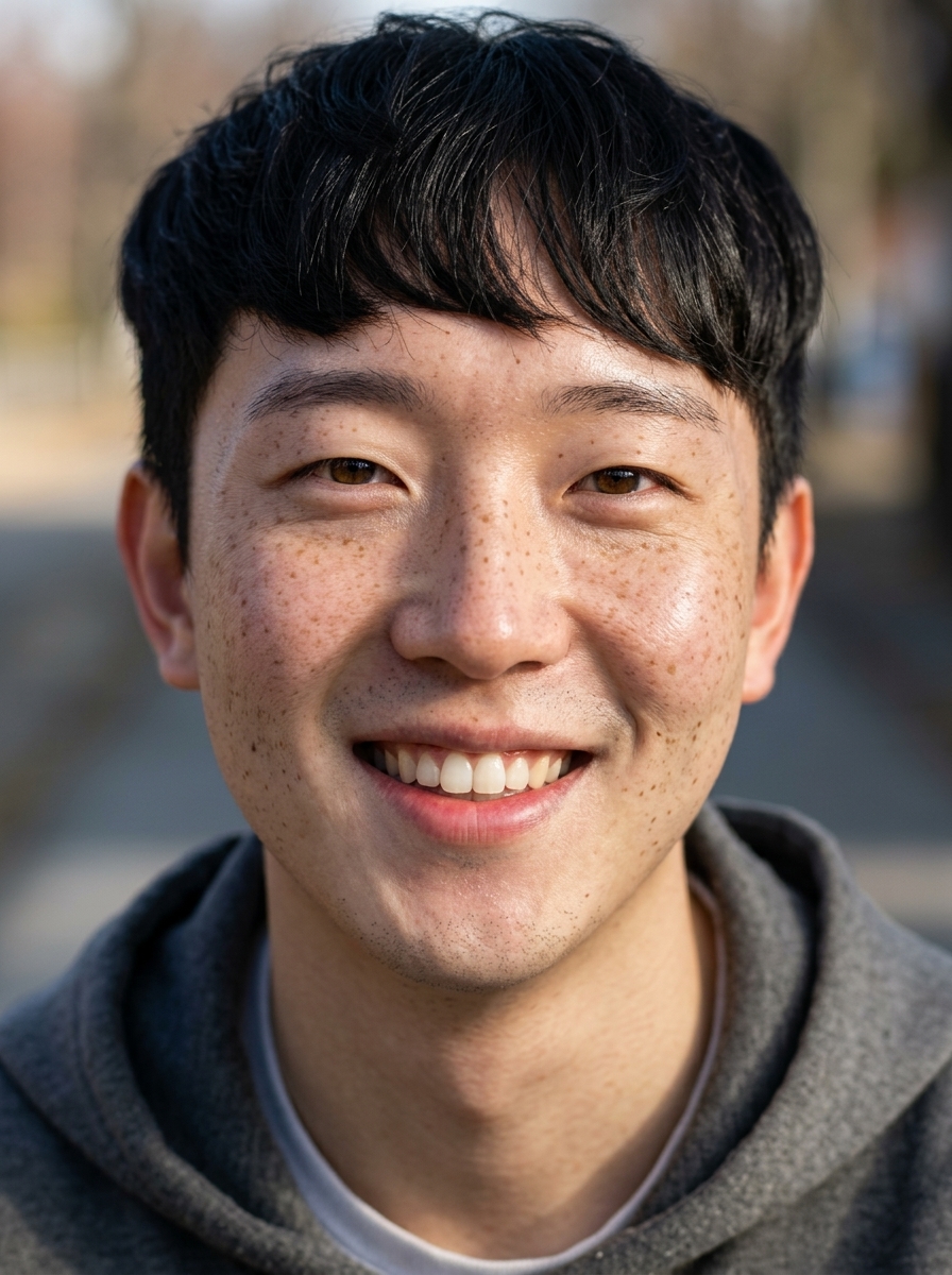 가상모델 #1398 얼굴 원본 1
