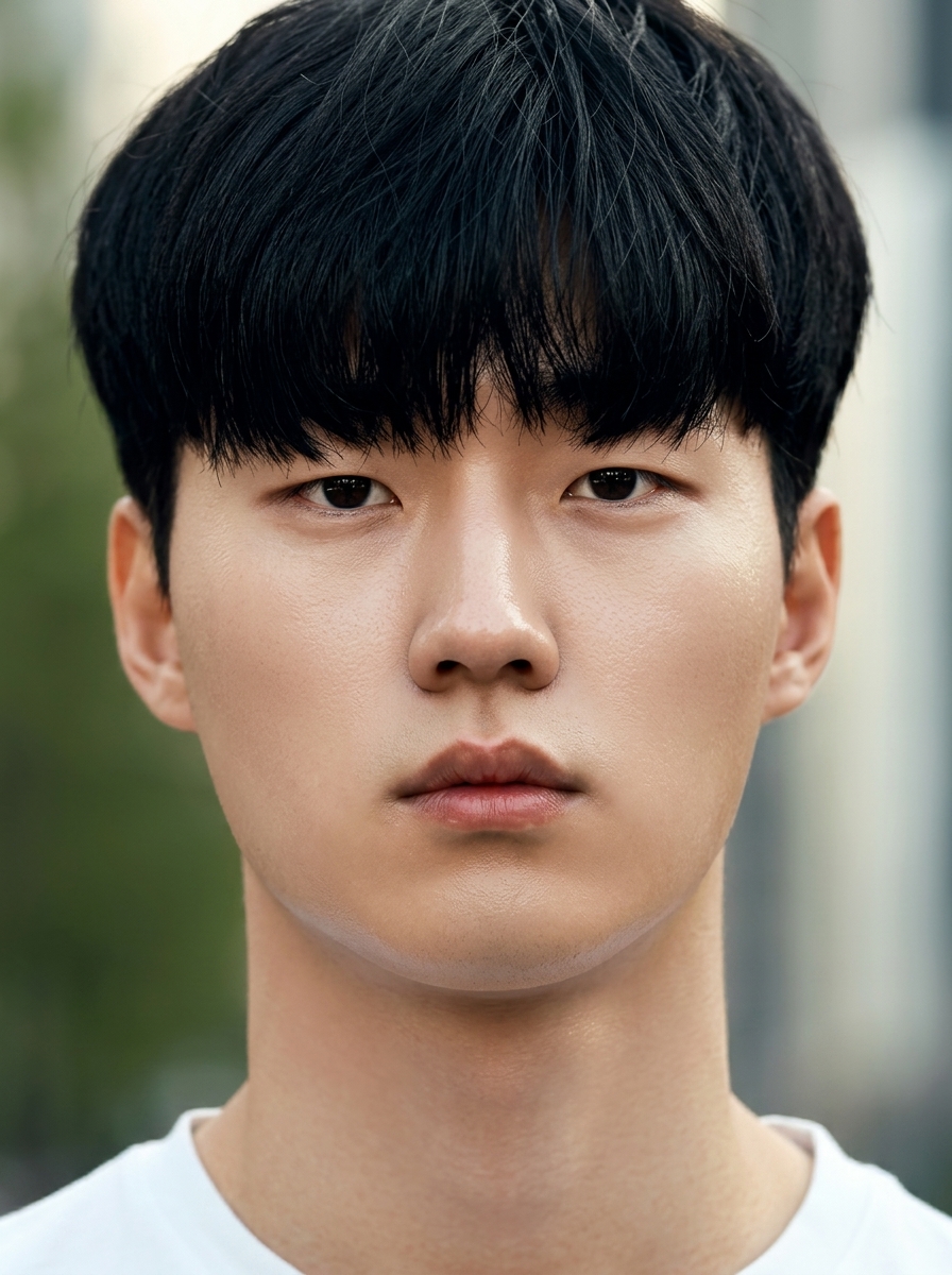 가상모델 #1400 얼굴 원본 17