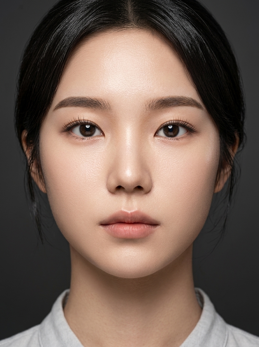 가상모델 #1403 얼굴 원본 4