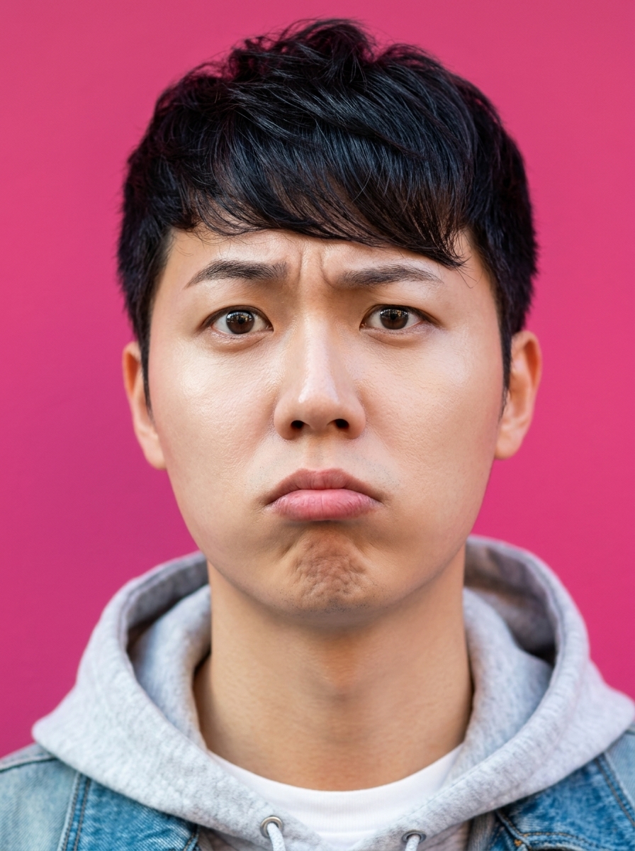 가상모델 #1405 얼굴 원본 14