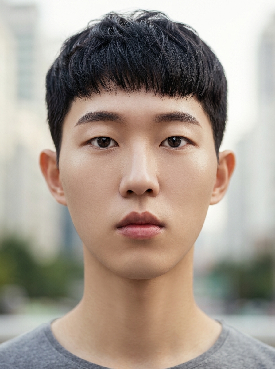 가상모델 #1406 얼굴 원본 20