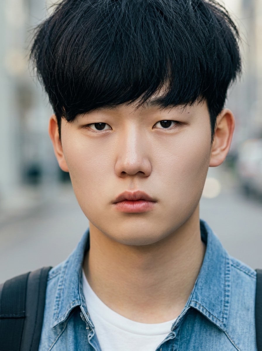 가상모델 #1407 얼굴 원본 5