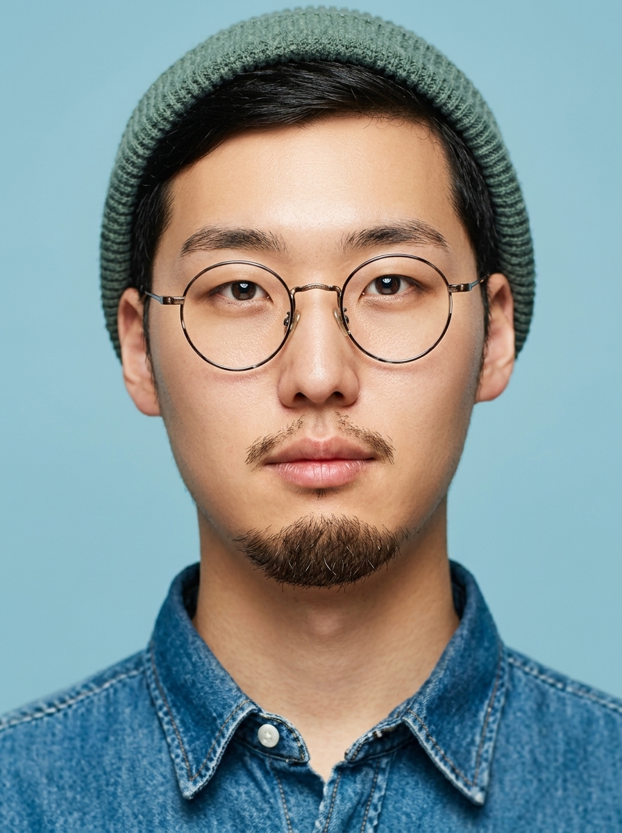 가상모델 #1407 얼굴 원본 17