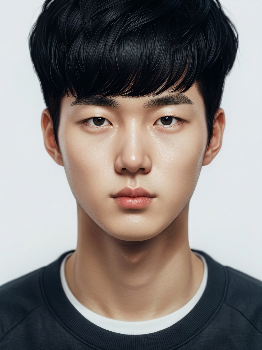 가상모델 #1407 얼굴 원본 21