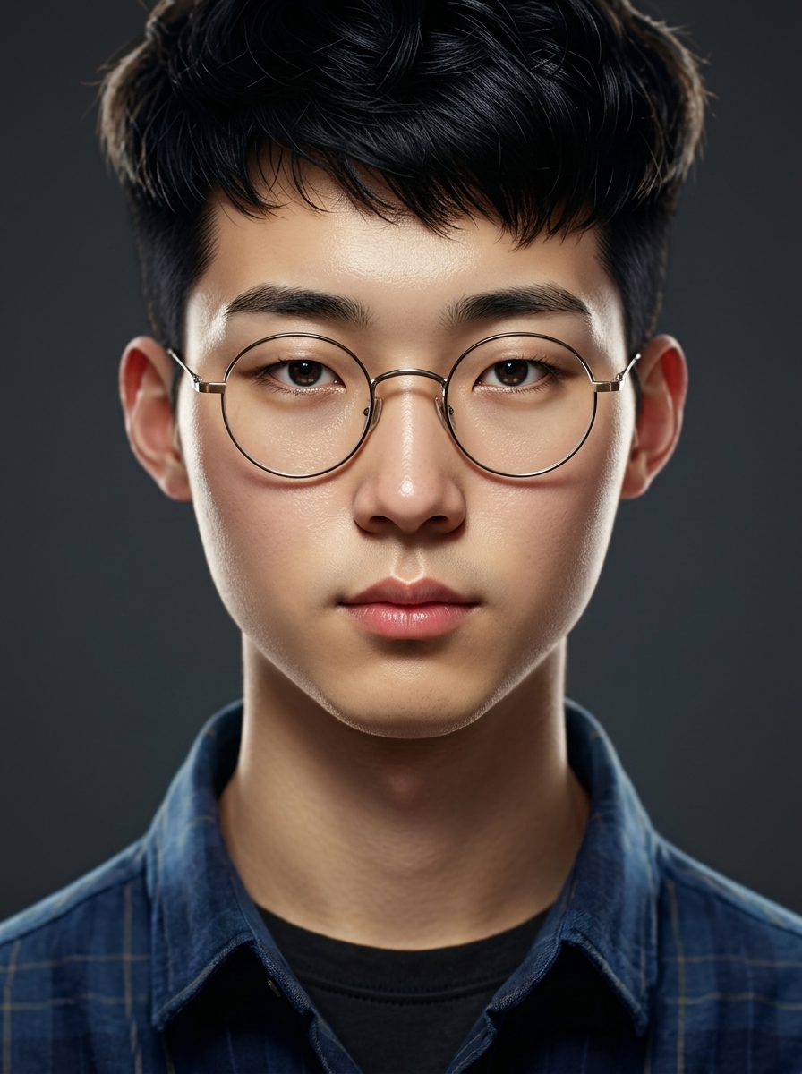 가상모델 #1408 얼굴 원본 5