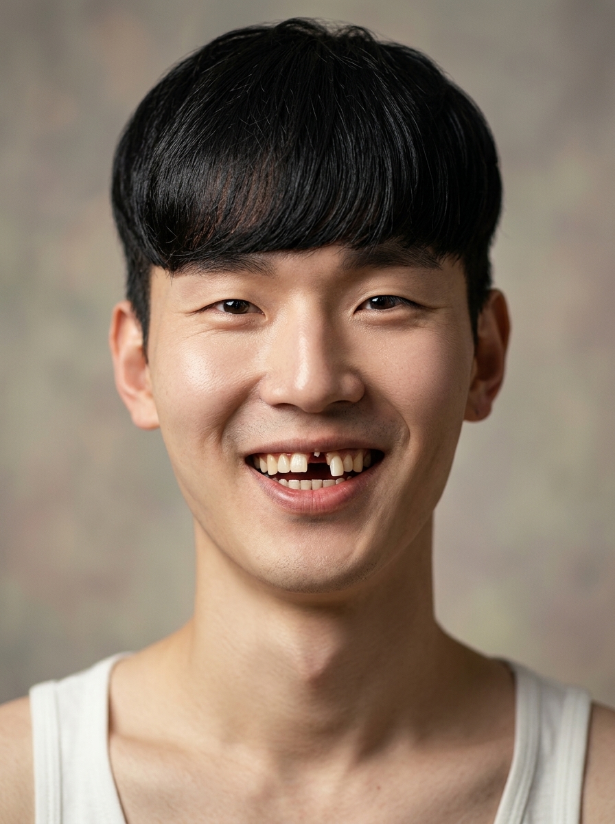 가상모델 #1409 얼굴 원본 6