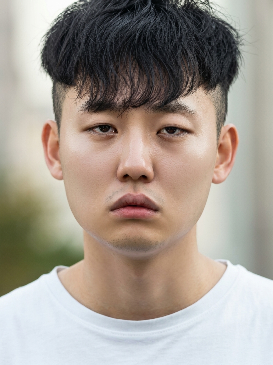 가상모델 #1411 얼굴 원본 24