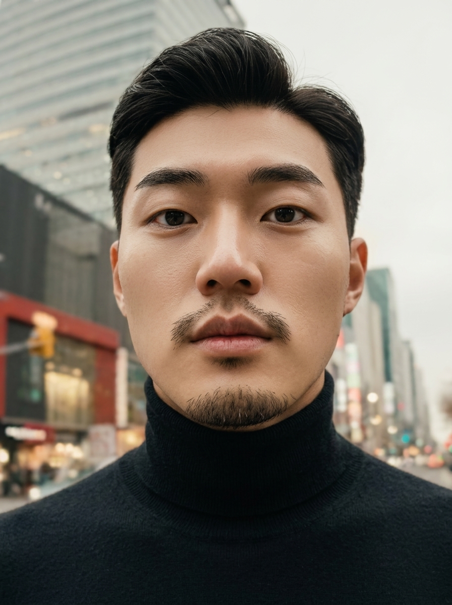 가상모델 #1414 얼굴 원본 19
