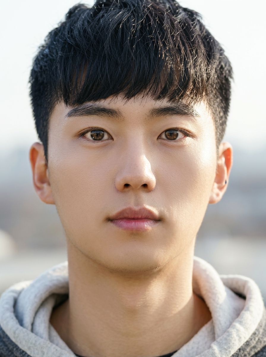가상모델 #1418 얼굴 원본 16