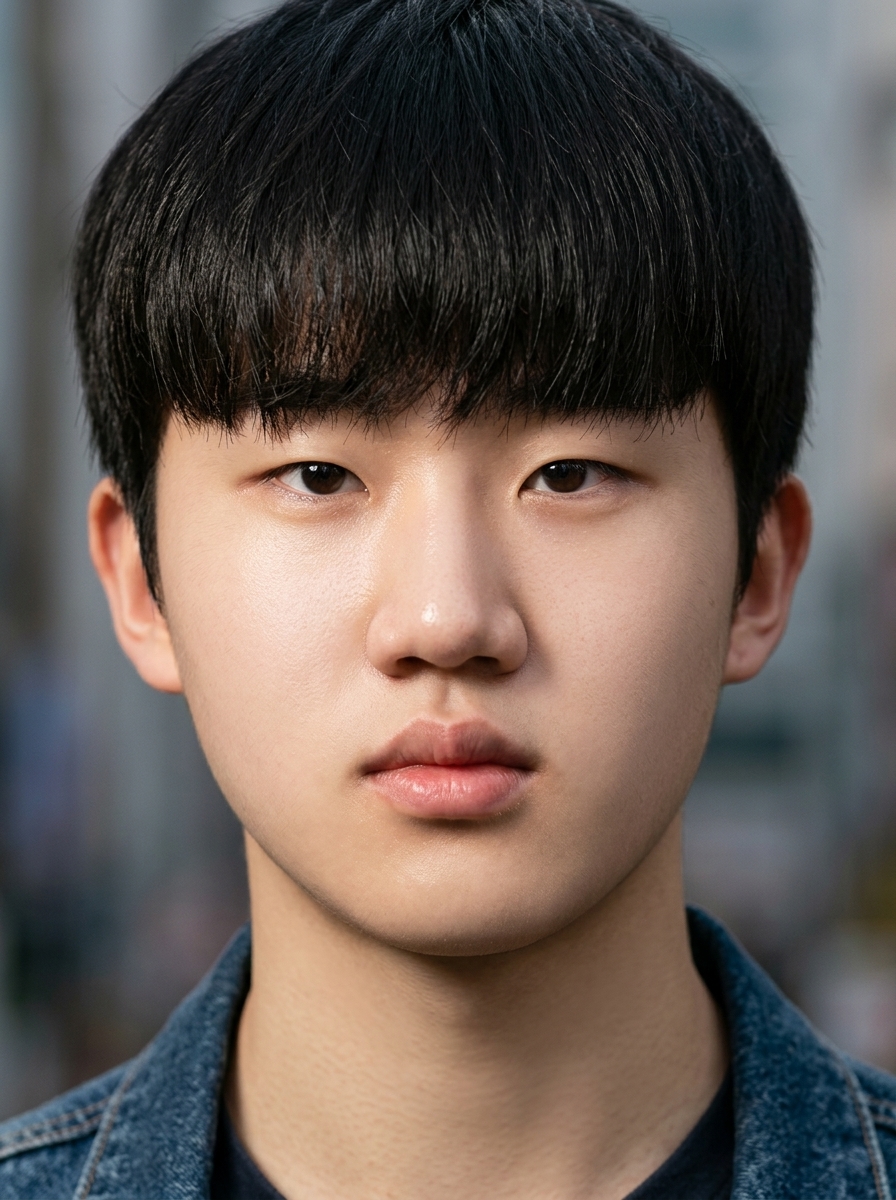 가상모델 #1418 얼굴 원본 17
